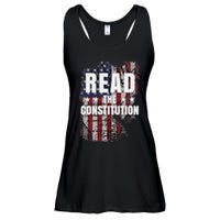 Read The Constitution ItS Bill Of Rights & Amendments Ladies Essential Flowy Tank