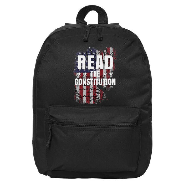Read The Constitution ItS Bill Of Rights & Amendments 16 in Basic Backpack