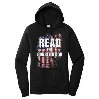 Read The Constitution ItS Bill Of Rights & Amendments Women's Pullover Hoodie