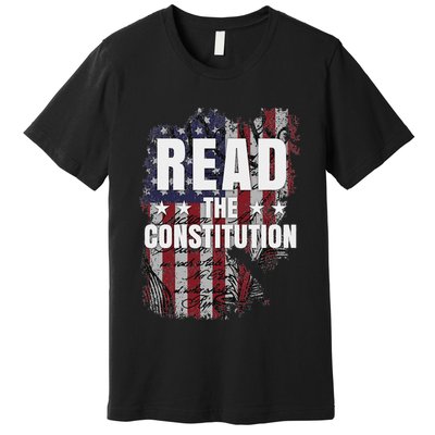 Read The Constitution ItS Bill Of Rights & Amendments Premium T-Shirt
