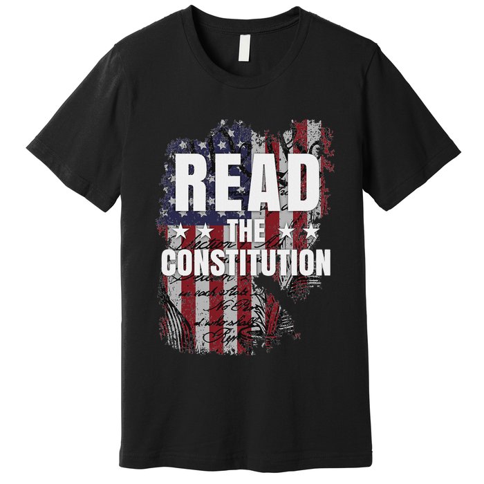 Read The Constitution ItS Bill Of Rights & Amendments Premium T-Shirt