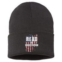 Read The Constitution ItS Bill Of Rights & Amendments Sustainable Knit Beanie