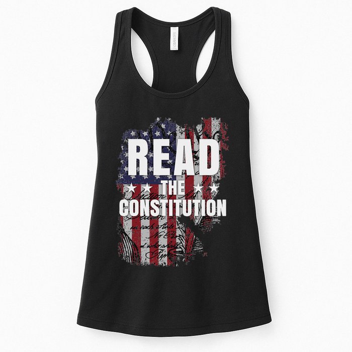 Read The Constitution ItS Bill Of Rights & Amendments Womens Tank Top