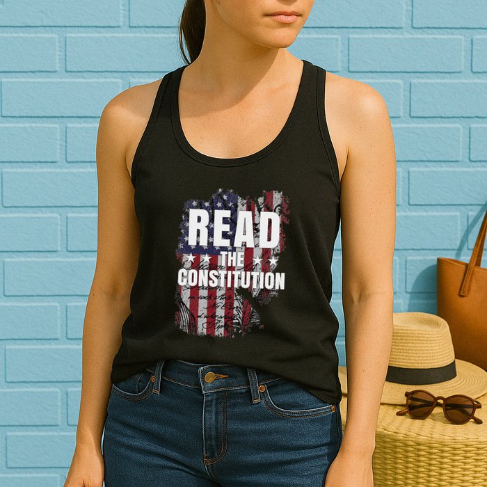 Read The Constitution ItS Bill Of Rights & Amendments Womens Tank Top