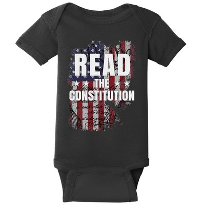 Read The Constitution ItS Bill Of Rights & Amendments Baby Bodysuit