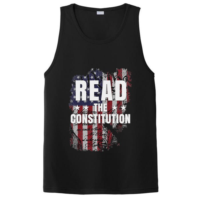 Read The Constitution ItS Bill Of Rights & Amendments PosiCharge Competitor Tank