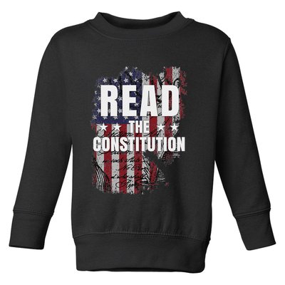 Read The Constitution ItS Bill Of Rights & Amendments Toddler Sweatshirt