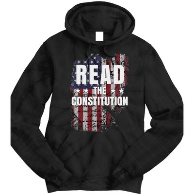 Read The Constitution ItS Bill Of Rights & Amendments Tie Dye Hoodie