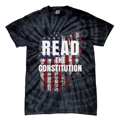 Read The Constitution ItS Bill Of Rights & Amendments Tie-Dye T-Shirt