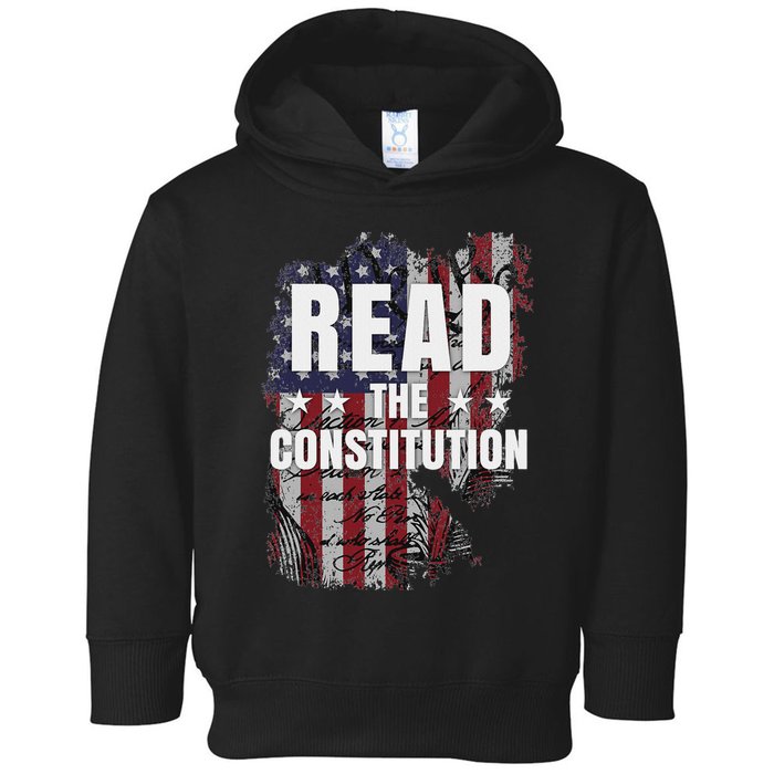 Read The Constitution ItS Bill Of Rights & Amendments Toddler Hoodie
