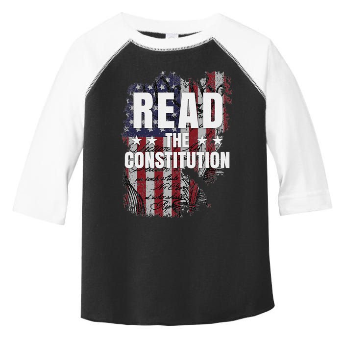 Read The Constitution ItS Bill Of Rights & Amendments Toddler Fine Jersey T-Shirt