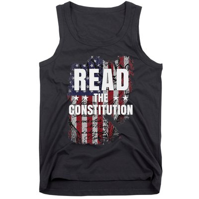 Read The Constitution ItS Bill Of Rights & Amendments Tank Top