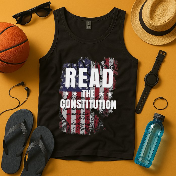 Read The Constitution ItS Bill Of Rights & Amendments Tank Top