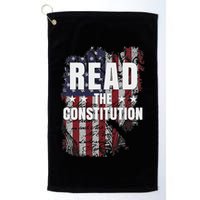 Read The Constitution ItS Bill Of Rights & Amendments Golf Towel