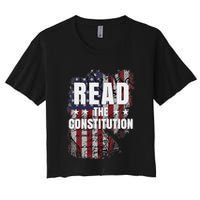 Read The Constitution ItS Bill Of Rights & Amendments Crop Top