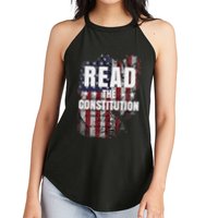 Read The Constitution ItS Bill Of Rights & Amendments Women's Perfect Tri Rocker Tank