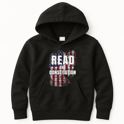 Read The Constitution ItS Bill Of Rights & Amendments Kids Hoodie