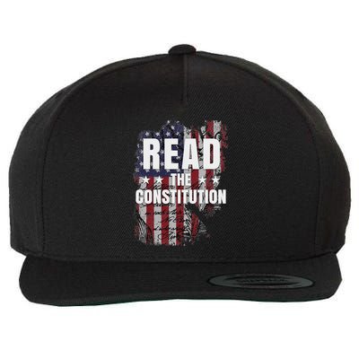 Read The Constitution ItS Bill Of Rights & Amendments Wool Snapback Cap