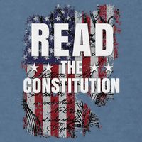 Read The Constitution ItS Bill Of Rights & Amendments Garment-Dyed Sweatshirt