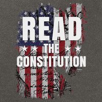 Read The Constitution ItS Bill Of Rights & Amendments Cotton Canvas Backpack