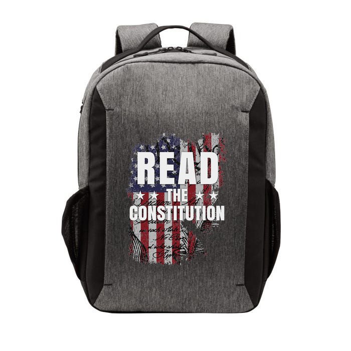 Read The Constitution ItS Bill Of Rights & Amendments Vector Backpack