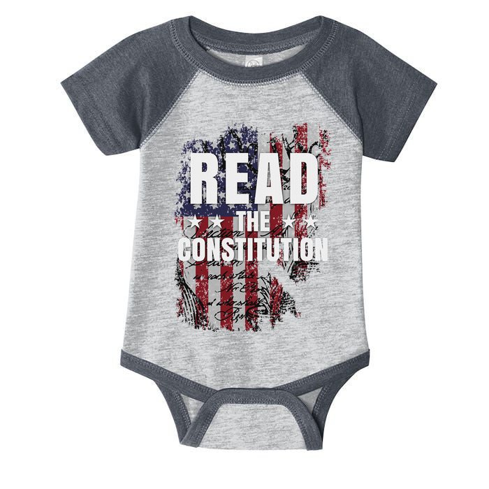 Read The Constitution ItS Bill Of Rights & Amendments Infant Baby Jersey Bodysuit