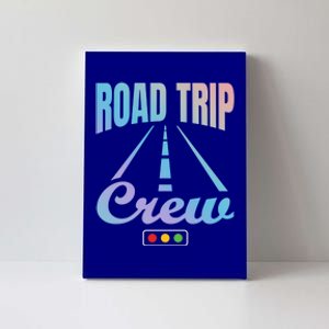 Road Trip Crew Travel Travelling Matching Family Group Cool Gift Canvas