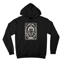 Raccoon Tarot Card Racoon Mystic Occult Raccoon Hoodie