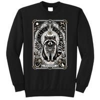 Raccoon Tarot Card Racoon Mystic Occult Raccoon Sweatshirt