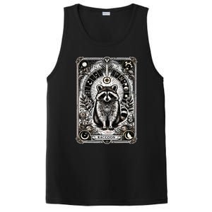 Raccoon Tarot Card Racoon Mystic Occult Raccoon PosiCharge Competitor Tank