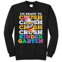 Ready To Crush Kindergarten First Day Of School Boy Kids Sweatshirt