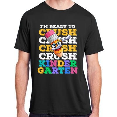 Ready To Crush Kindergarten First Day Of School Boy Kids Adult ChromaSoft Performance T-Shirt