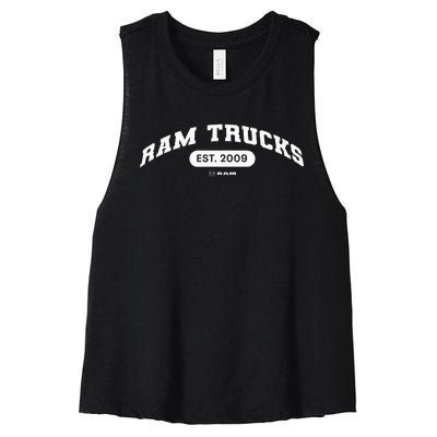 R.A.M Trucks Collegiate Women's Racerback Cropped Tank