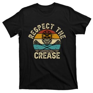 Respect the Crease Lacrosse Goalie T-Shirt