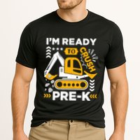 Ready To Crush Preschool Prek Construction Truck Boy Cooling Performance Crew T-Shirt