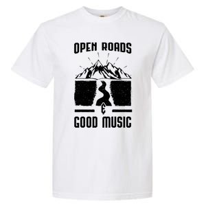 Road Trip Camping Vacation Summer Crew Travel Music Lover Cool Gift Garment-Dyed Heavyweight T-Shirt