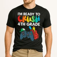 Ready To Crush 4th Grade Fourth Video Gamer First Day Boys Cooling Performance Crew T-Shirt