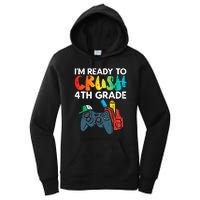 Ready To Crush 4th Grade Fourth Video Gamer First Day Boys Women's Pullover Hoodie