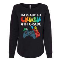 Ready To Crush 4th Grade Fourth Video Gamer First Day Boys Womens California Wash Sweatshirt