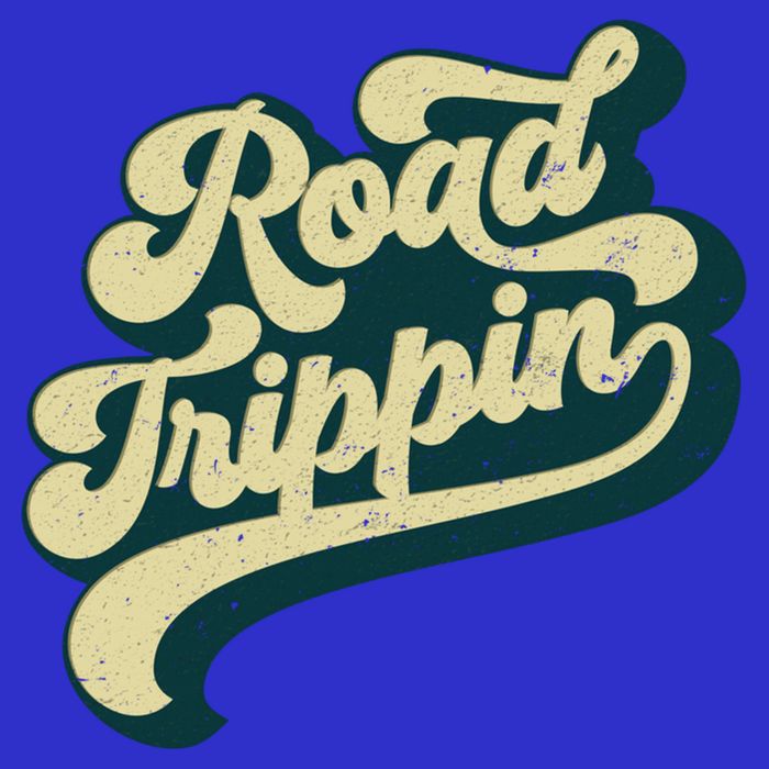 Road Trippin Cool Retro Vintage Road Trip Gift Womens T-Shirt