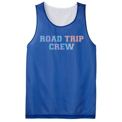 Road Trip Crew Gift Matching Family Vacation Rv Road Trip Cute Gift Mesh Reversible Basketball Jersey Tank