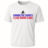 Running The Country Is Like Riding A Bike Joe Biden Funny Performance Shirt