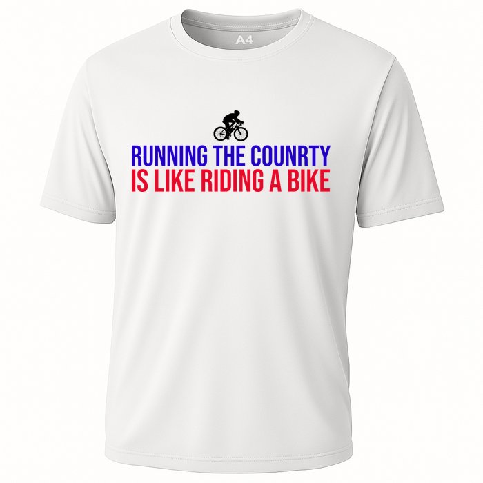Running The Country Is Like Riding A Bike Joe Biden Funny Performance Shirt