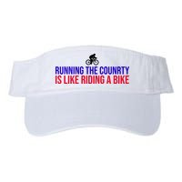 Running The Country Is Like Riding A Bike Joe Biden Funny Visor