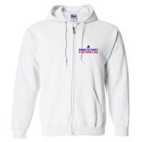 Running The Country Is Like Riding A Bike Joe Biden Funny Full Zip Hoodie