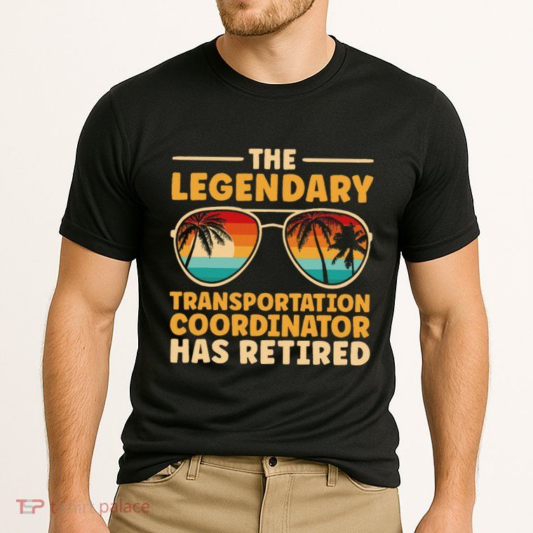 Retired Transportation Coordinator Retirement Performance Shirt