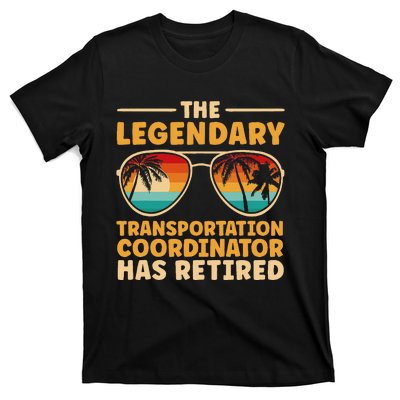 Retired Transportation Coordinator Retirement T-Shirt