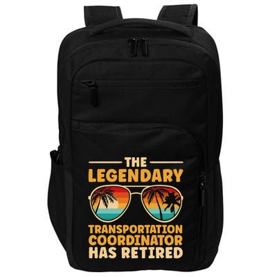 Retired Transportation Coordinator Retirement Impact Tech Backpack