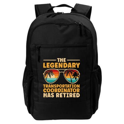 Retired Transportation Coordinator Retirement Backpack