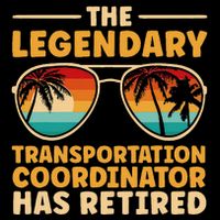 Retired Transportation Coordinator Retirement 16oz Travel Tumbler
